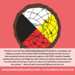 instagram images for supporting indigenous prisoners at OCDC part 3